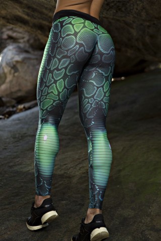 Legging Dynamite Reptilian Verde