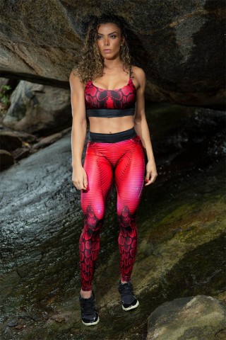 Reptilian Red Dynamite Top