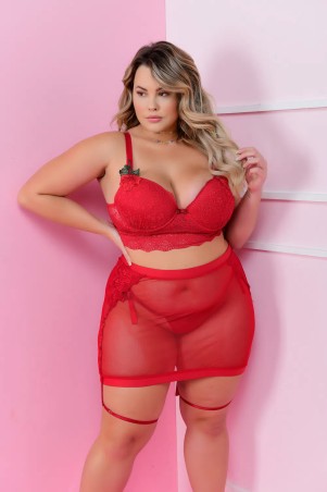 L'amour Curves Fetish Skirt