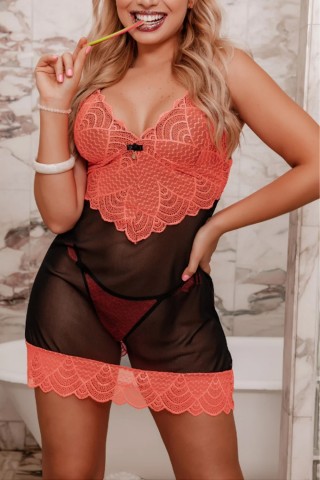 Camisola Neon Vibes Laranja