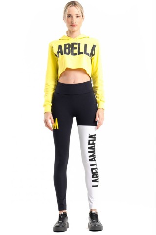 Labellamafia Fan Black Leggings