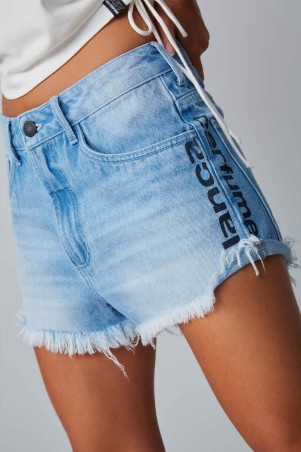 Shorts Jeans Lança Perfume Confort Low