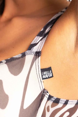 Top LabellaMafia Ilusion Tule