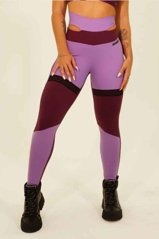 Superhot Purple Leggings