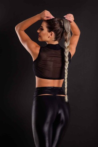 Legging Superhot Shine Cut Preto