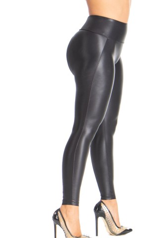 Black Shine Cirre Pants