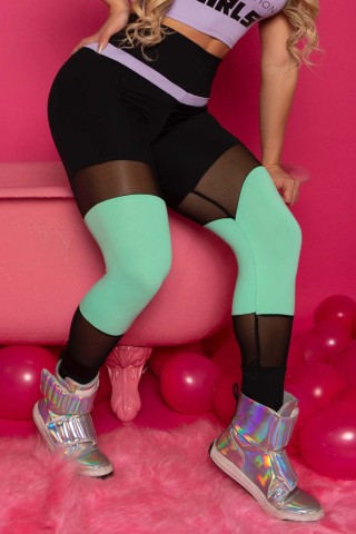 Legging Under Mint