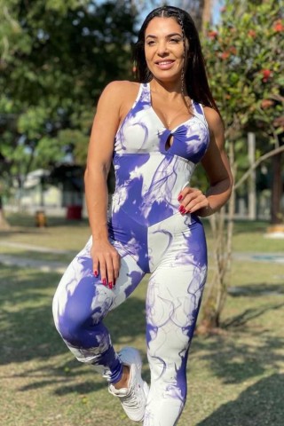 Macacão Arco Burst Azul