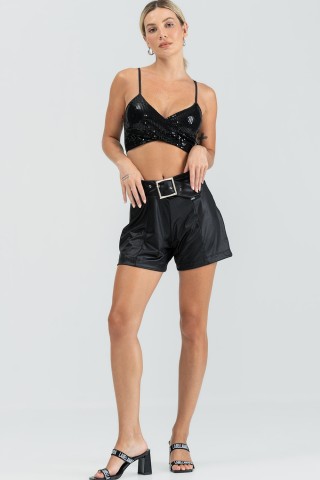 Black Endless Top Labellamafia