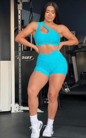 Conjunto Brocado Blueberry