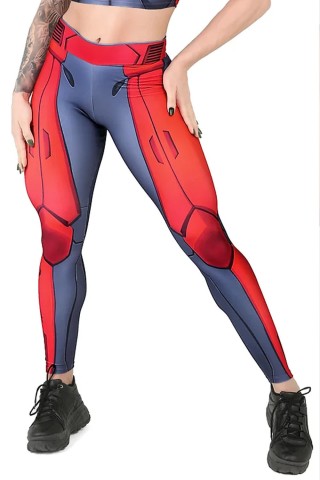 Scarlet Blaze Dynamite Fitness Leggings