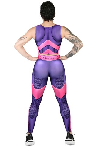 Legging Fitness Dynamite Robo Rose