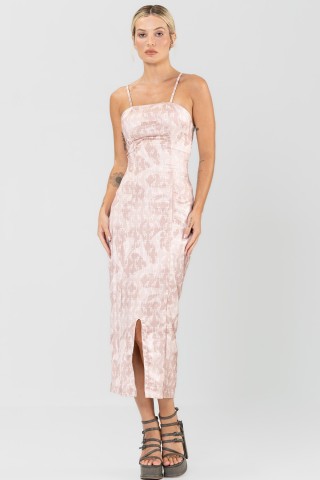 Vestido Elementary Bege