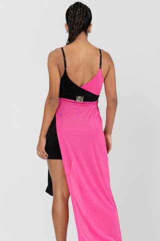 Vestido Malha Involve Rosa