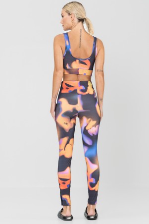Beachsport Top And Leggings Print Set Labellamafia