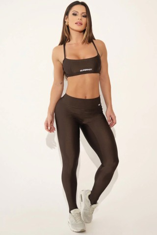 Brown Active Days Leggings Brown Active Days Leggings