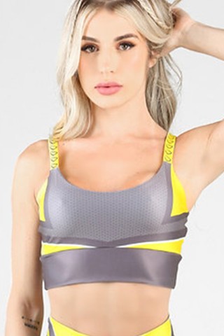 Top Fitness Yellow Haze Amarelo Grafite