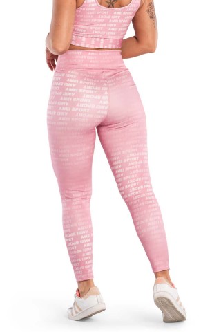 Legging Amei Mania Rosa