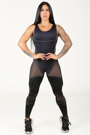 Macacão Sensual Body Mesh