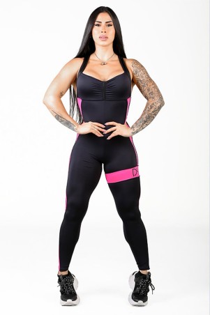 Macacão Fitness Mage Pink