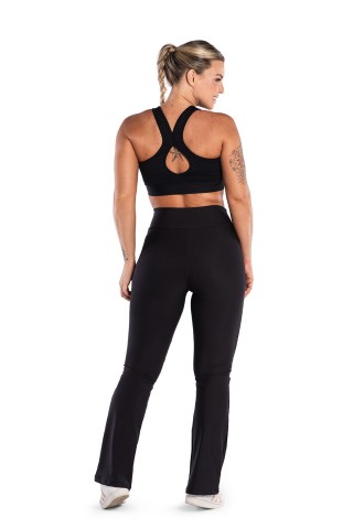 Black Flare Legging