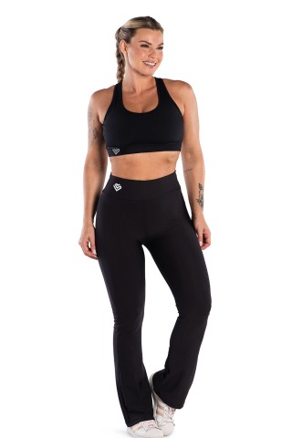 Black Flare Legging