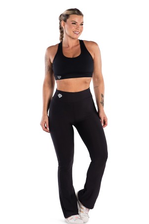 Black Flare Legging