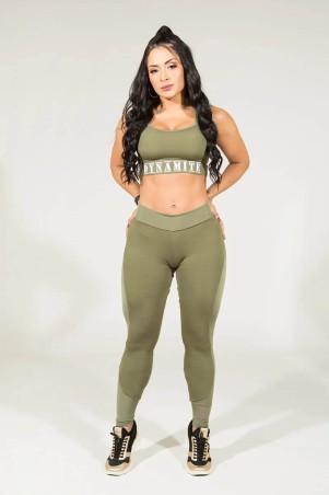 Legging Dynamite Olea Apple Booty Verde