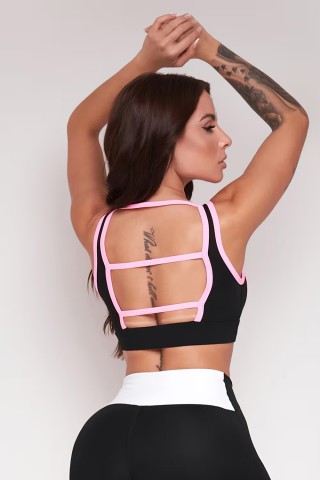 Top Dust Branco e Preto