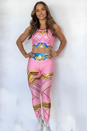 Wonder Woman Pink Set Donna Shape