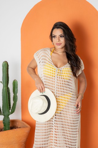 Meresias Off White Dress