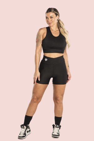Top Basic Nadador Preto
