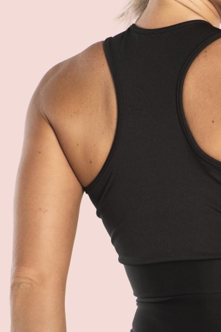 Basic Black Swim Top