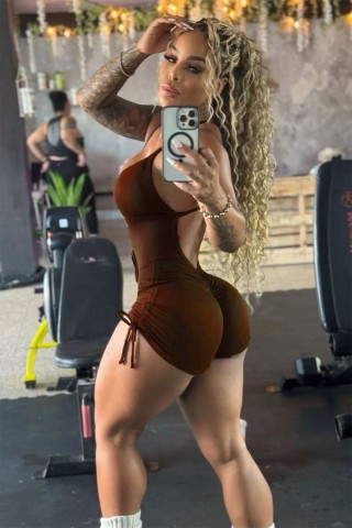 Macaquinho Cocoa Curve Marrom