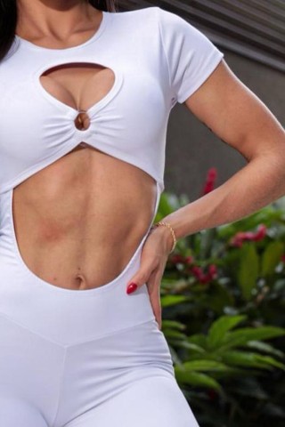 Macacão Chic Radiance Branco