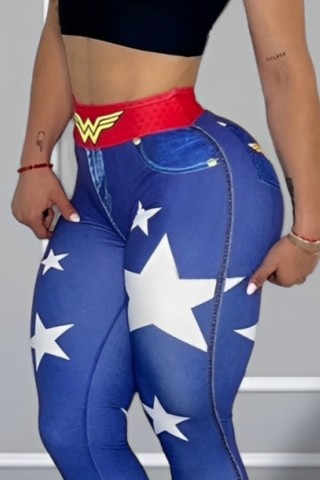 Legging Wonderful Donna Shape Blue c/e