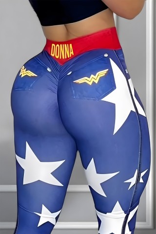 Legging Wonderful Donna Shape Blue w/u