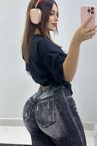 Legging Fake Jeans Skinny Shape Black C/E