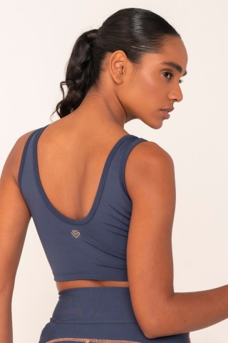 Navy Blue Beach Tennis Top