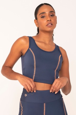 Top Beach Tennis Azul Marinho Top Beach Tennis Azul Marinho