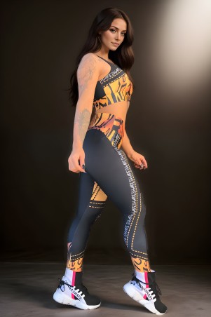 Top Animal Print Donna Shape