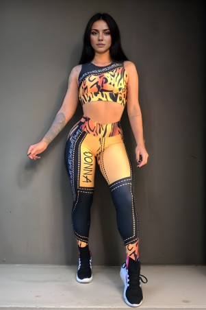 Top Animal Print Donna Shape