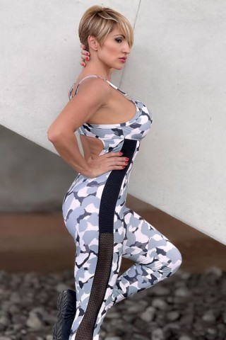 Macacão Fitness Camofight Dynamite