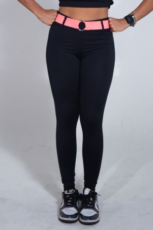 Butt Lifting Leggings with Elastic Belt