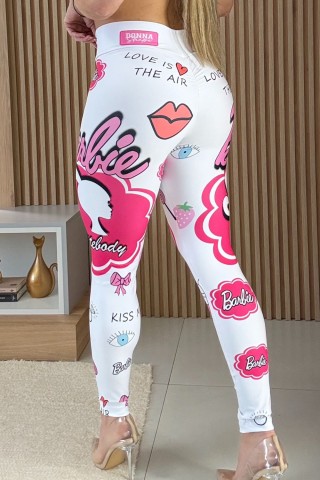 Legging Doll Squad Donna Shape Branca C/E Legging Doll Squad Donna Shape Branca C/E