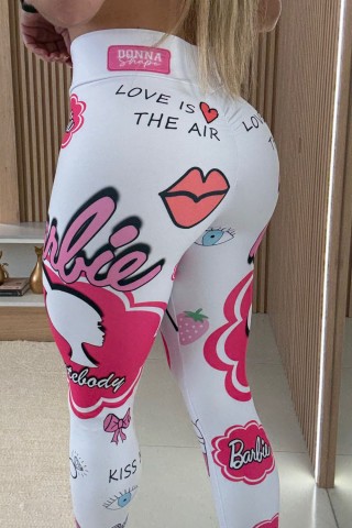 Legging Doll Squad Donna Shape Branca C/E Legging Doll Squad Donna Shape Branca C/E