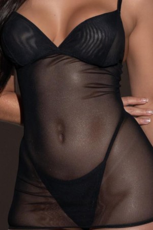 Camisola Transparência Fatal