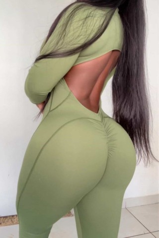 Macacão BodyWave Manga Longa