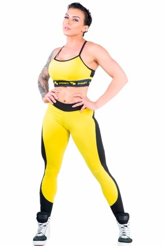 Legging Apple Booty Amarelo S/E