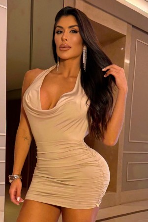 Champagne Glow Dress